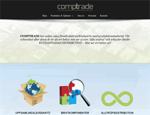 Tablet Screenshot of comptrade.se